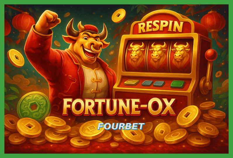 Fortune Ox no FOURBET - Aposte Agora e Reivindique Seus Ganhos